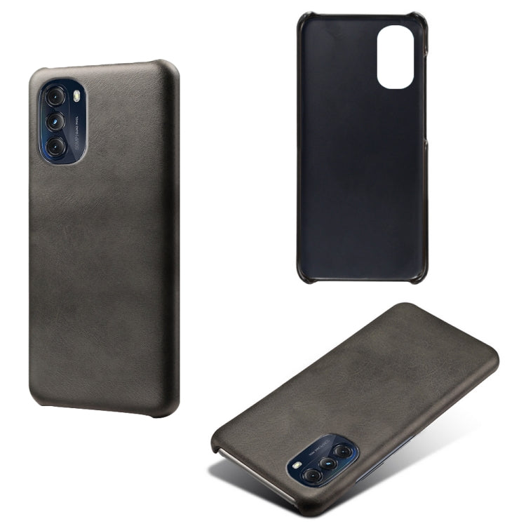 For Motorola Moto G 5G 2022 Calf Texture PC + PU Phone Case
