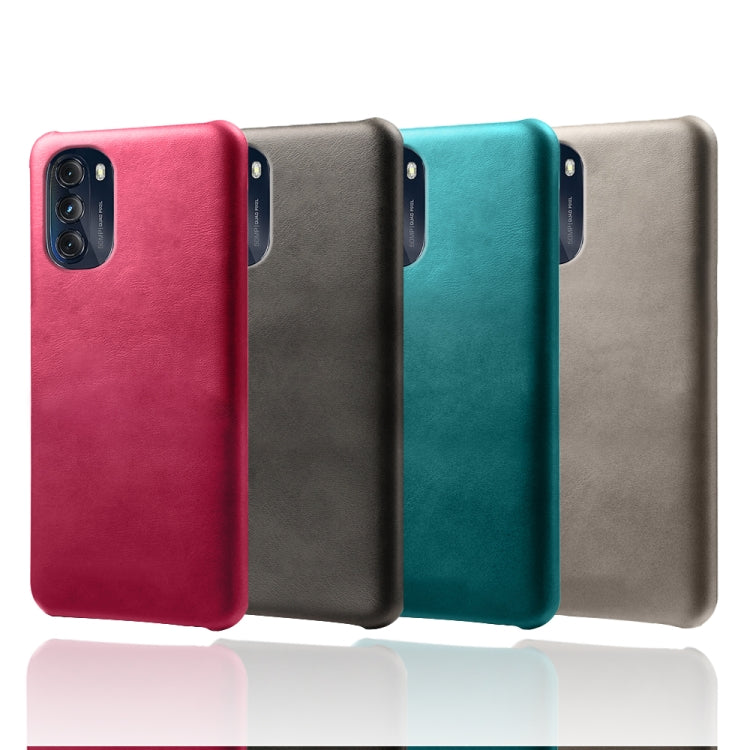 For Motorola Moto G 5G 2022 Calf Texture PC + PU Phone Case