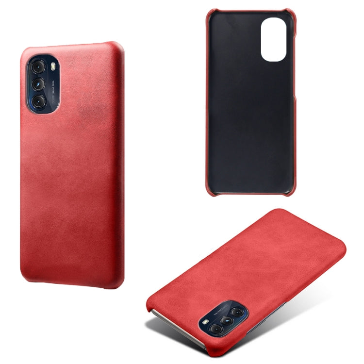 For Motorola Moto G 5G 2022 Calf Texture PC + PU Phone Case