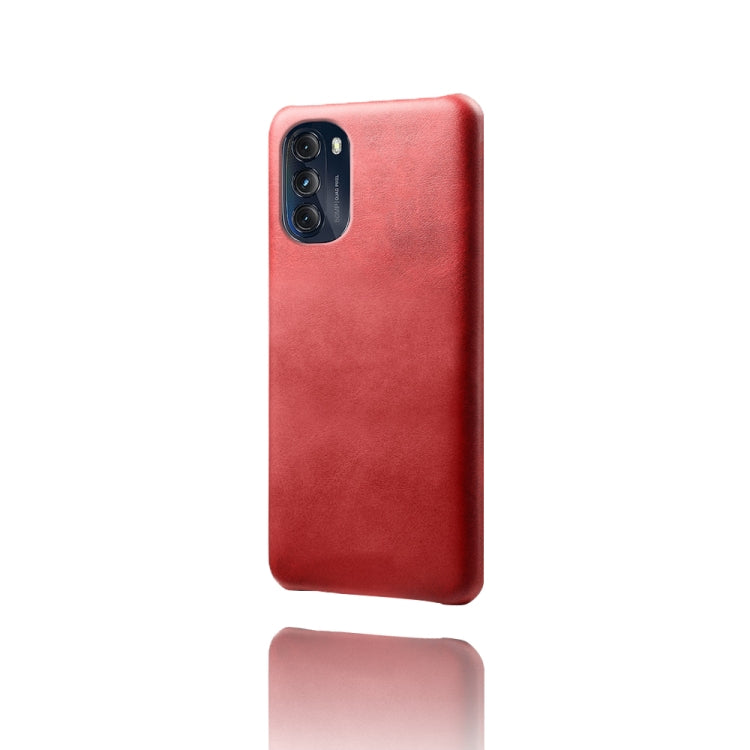 For Motorola Moto G 5G 2022 Calf Texture PC + PU Phone Case