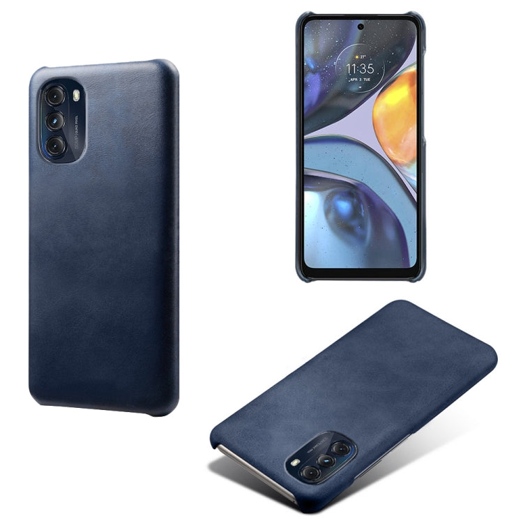 For Motorola Moto G 5G 2022 Calf Texture PC + PU Phone Case