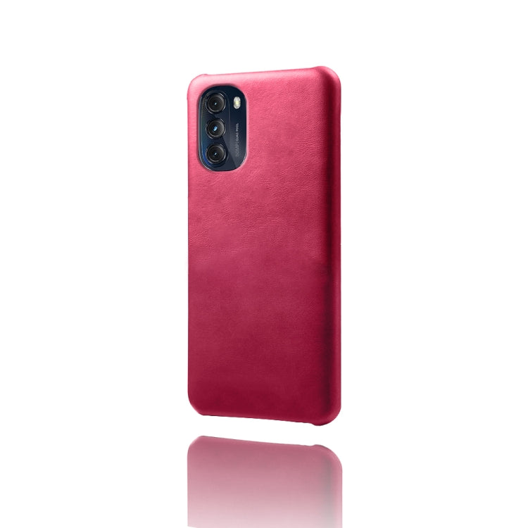 For Motorola Moto G 5G 2022 Calf Texture PC + PU Phone Case