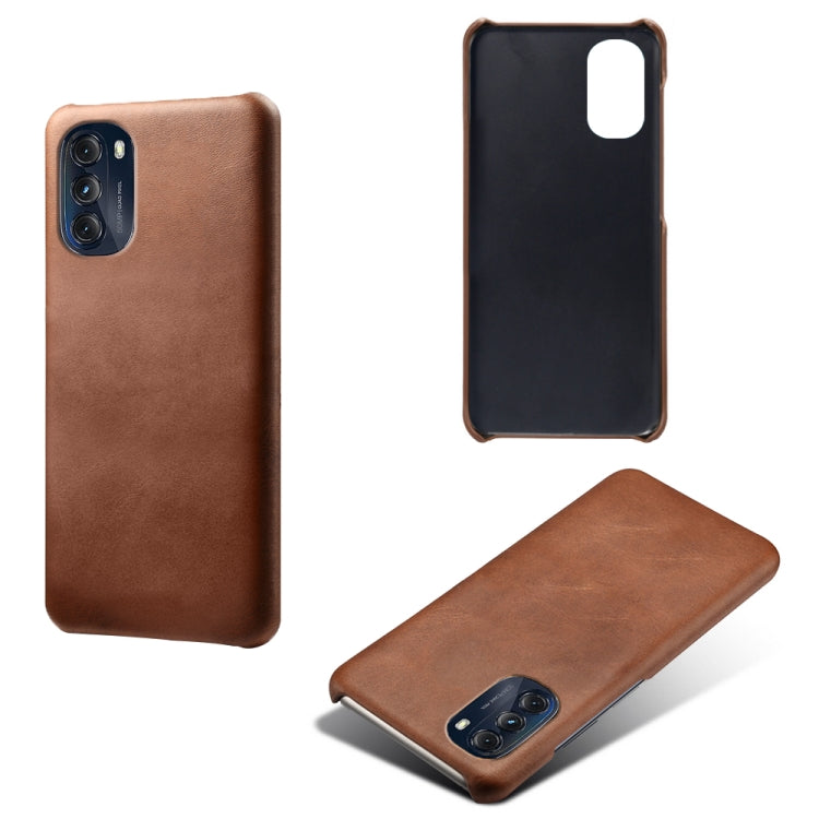 For Motorola Moto G 5G 2022 Calf Texture PC + PU Phone Case