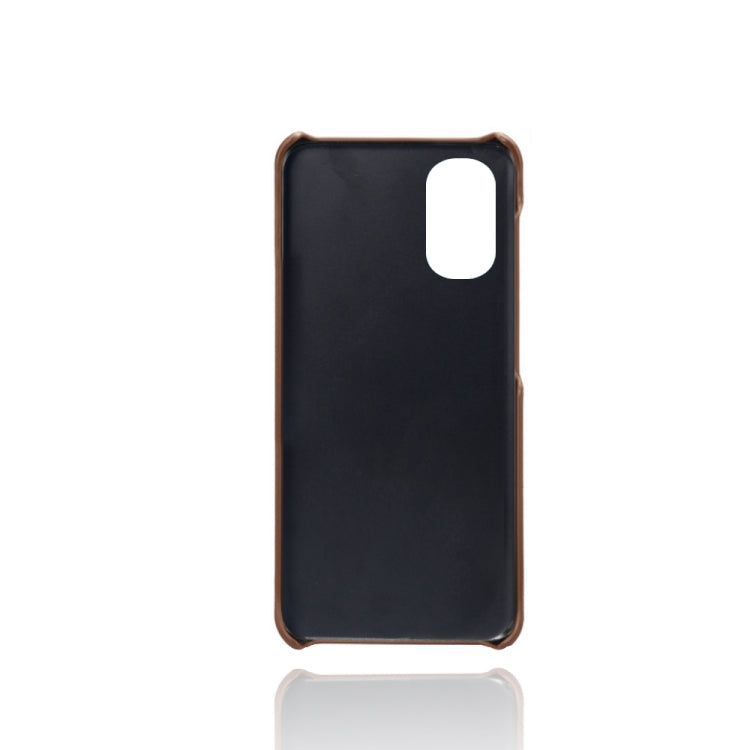 For Motorola Moto G 5G 2022 Calf Texture PC + PU Phone Case