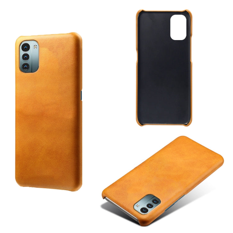 For Nokia G21 Calf Texture PC + PU Phone Case