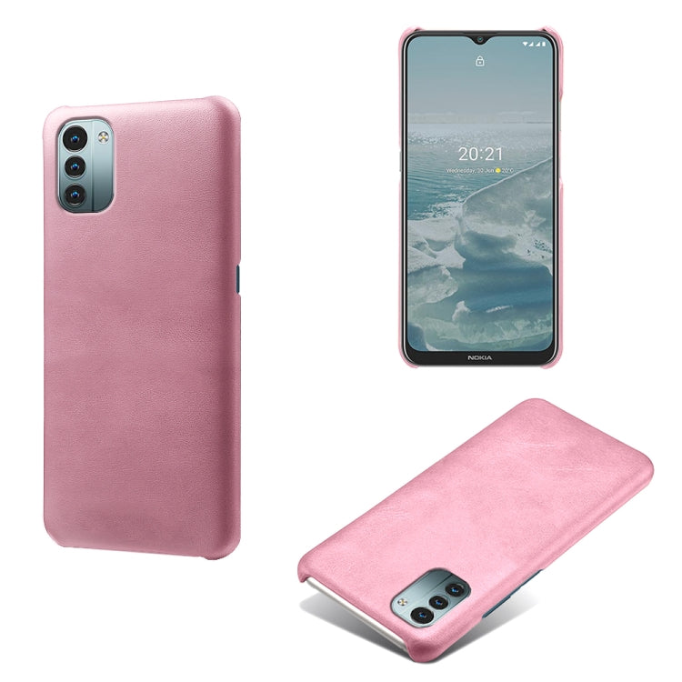 For Nokia G21 Calf Texture PC + PU Phone Case