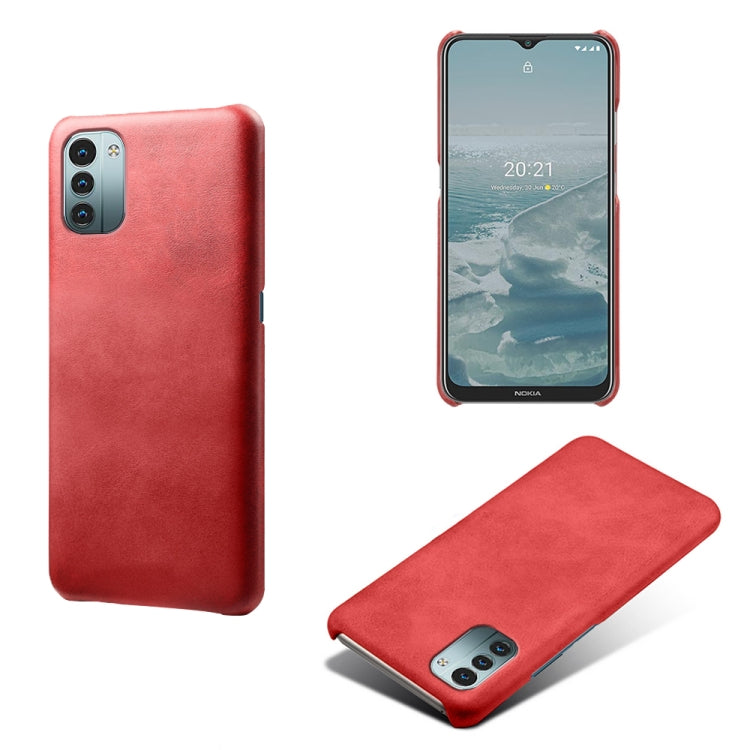 For Nokia G21 Calf Texture PC + PU Phone Case
