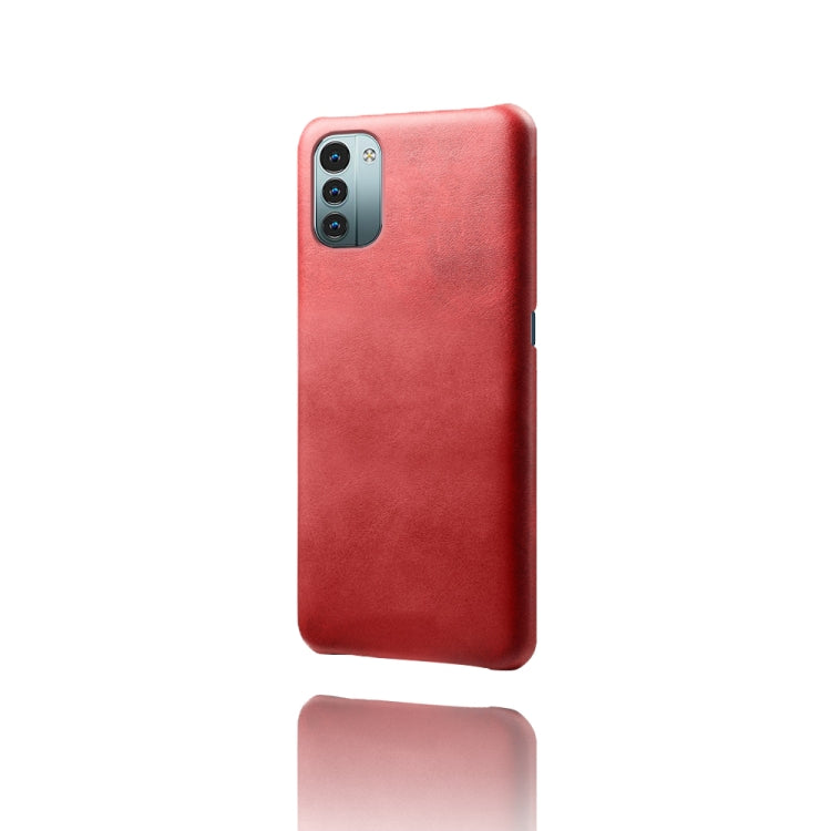 For Nokia G21 Calf Texture PC + PU Phone Case