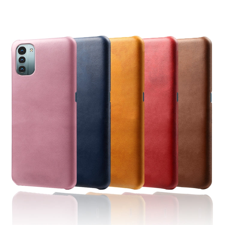 For Nokia G21 Calf Texture PC + PU Phone Case