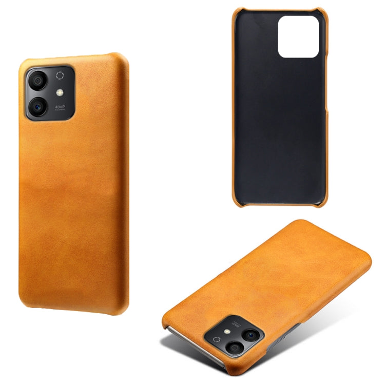 For Honor Play6T Pro Calf Texture PC + PU Phone Case