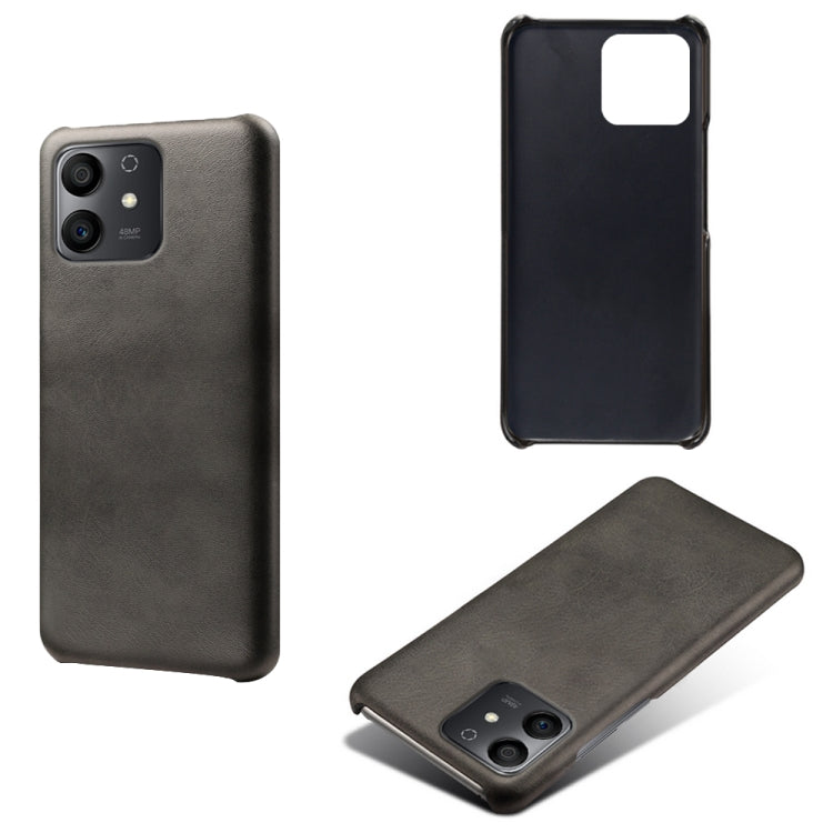 For Honor Play6T Pro Calf Texture PC + PU Phone Case