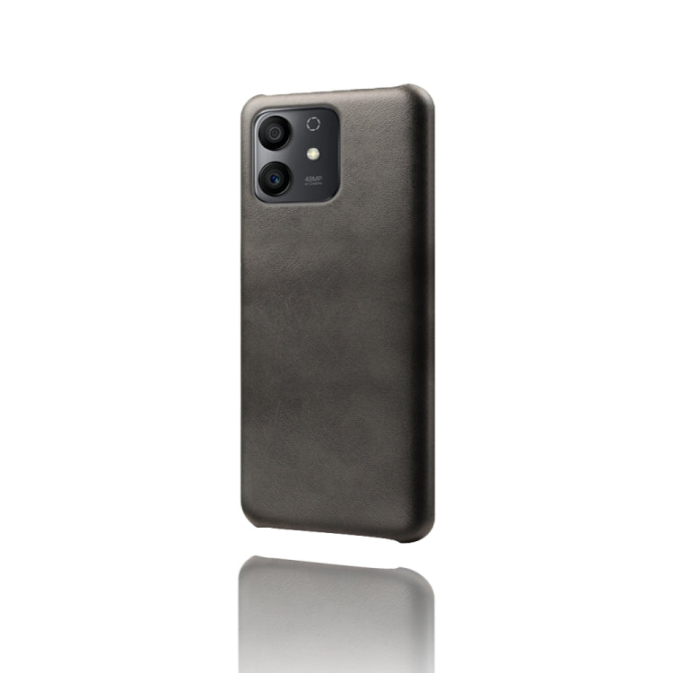 For Honor Play6T Pro Calf Texture PC + PU Phone Case