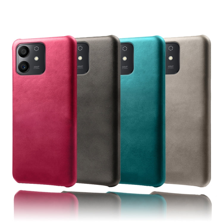 For Honor Play6T Pro Calf Texture PC + PU Phone Case