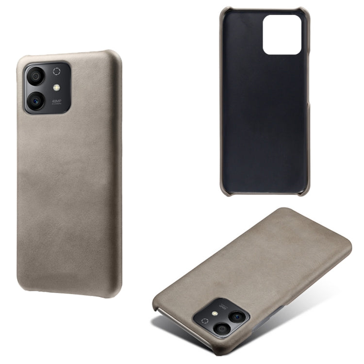 For Honor Play6T Pro Calf Texture PC + PU Phone Case