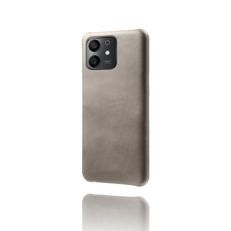 For Honor Play6T Pro Calf Texture PC + PU Phone Case