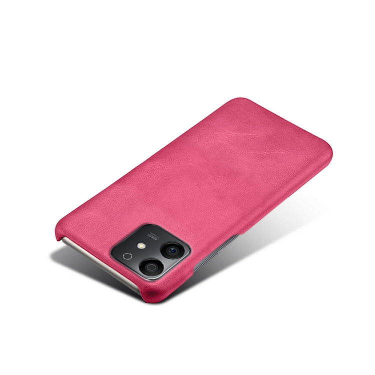 For Honor Play6T Pro Calf Texture PC + PU Phone Case
