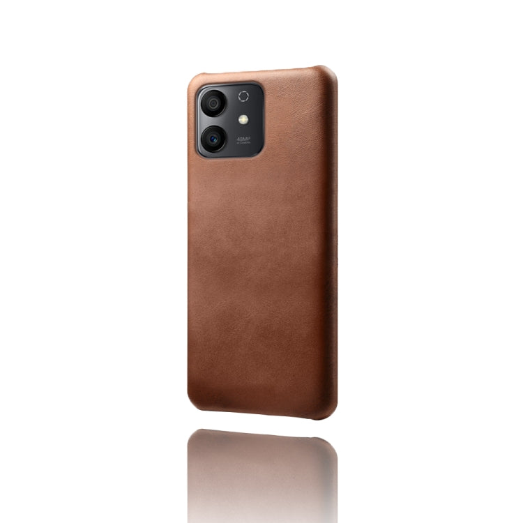 For Honor Play6T Pro Calf Texture PC + PU Phone Case