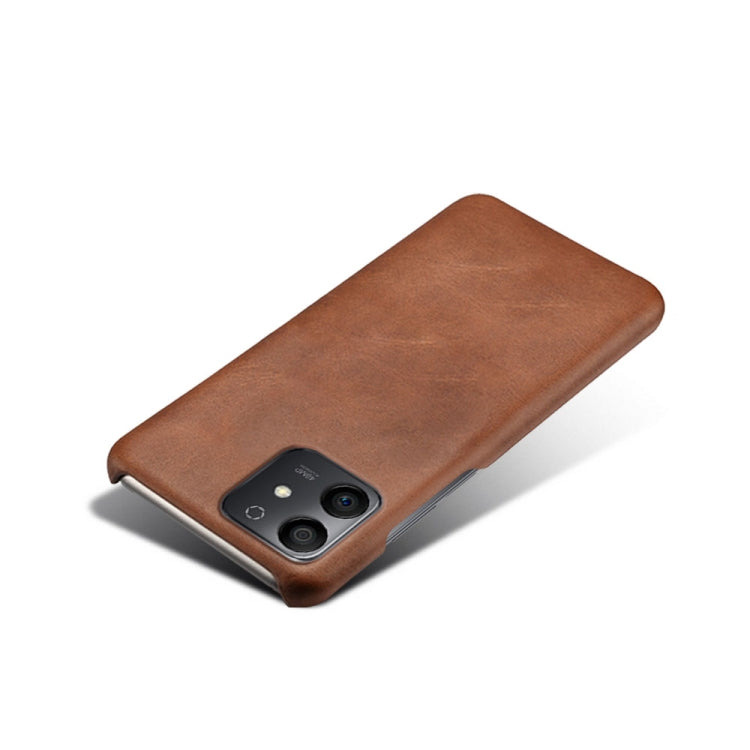 For Honor Play6T Pro Calf Texture PC + PU Phone Case