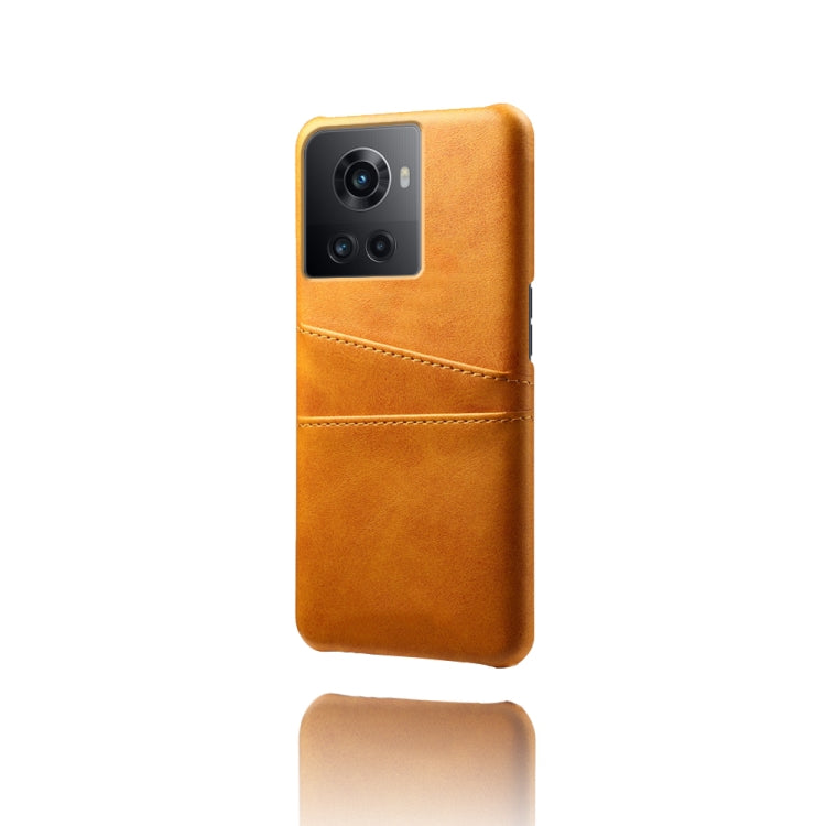 For OnePlus Ace Calf Texture Card Slots PC+PU Leather Phone Case