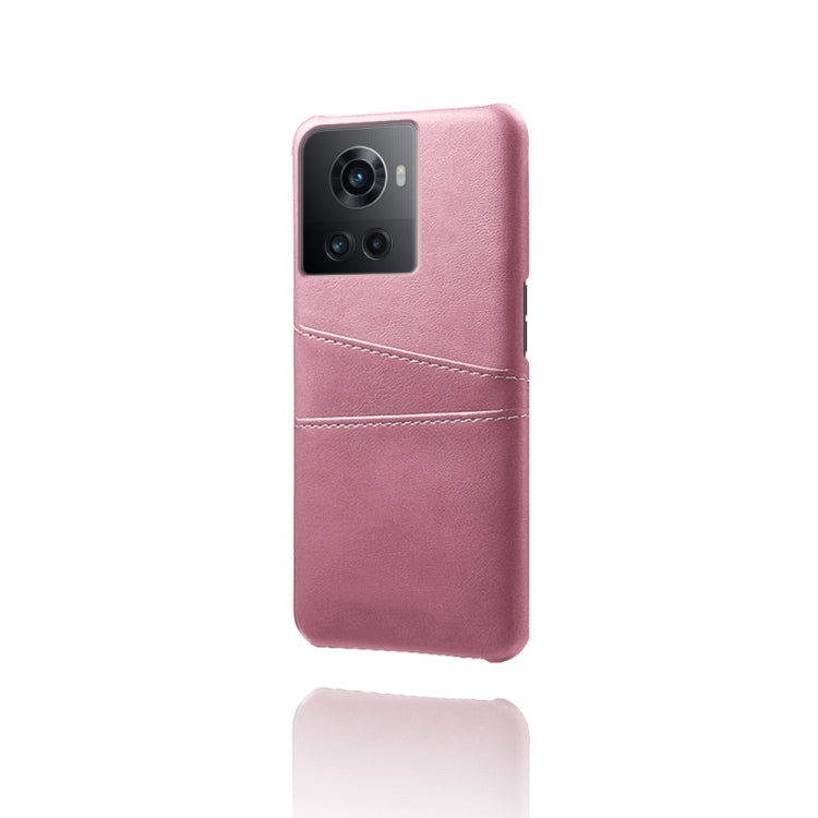 For OnePlus Ace Calf Texture Card Slots PC+PU Leather Phone Case