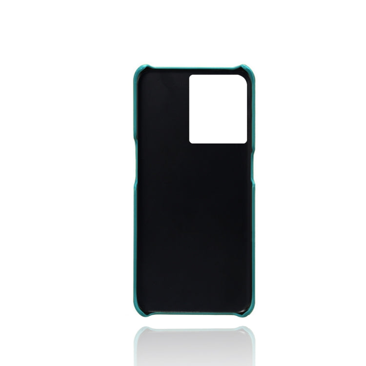 For OnePlus Ace Calf Texture Card Slots PC+PU Leather Phone Case