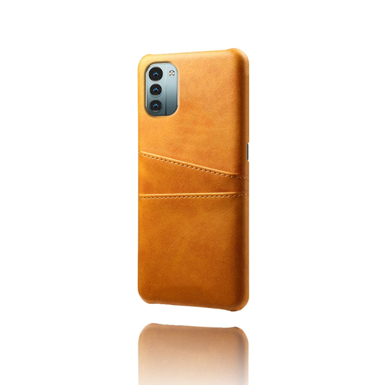 For Nokia G11 Calf Texture Card Slots PC+PU Leather Phone Case