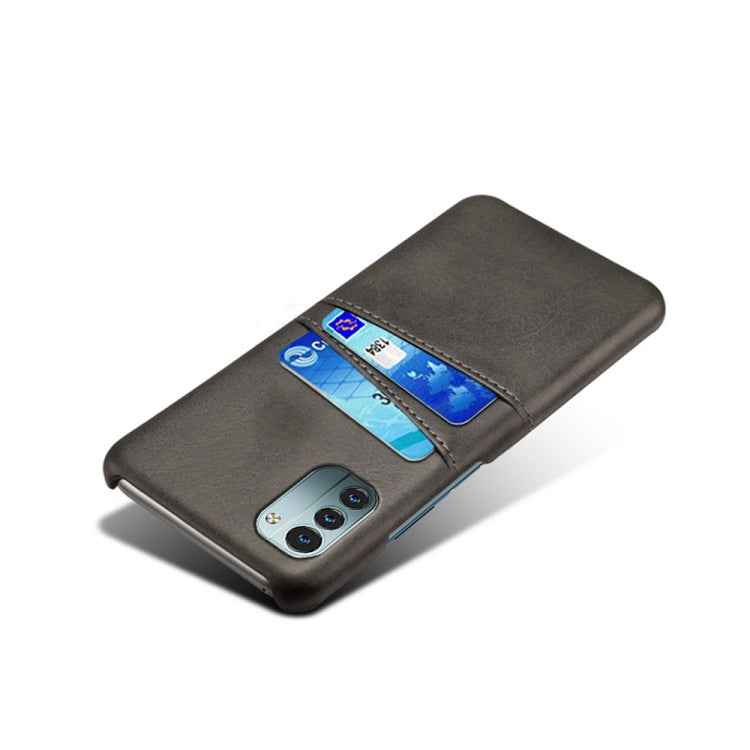 For Nokia G11 Calf Texture Card Slots PC+PU Leather Phone Case