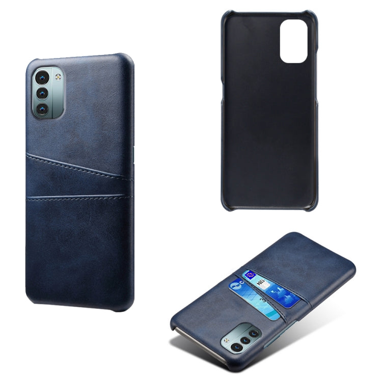 For Nokia G11 Calf Texture Card Slots PC+PU Leather Phone Case