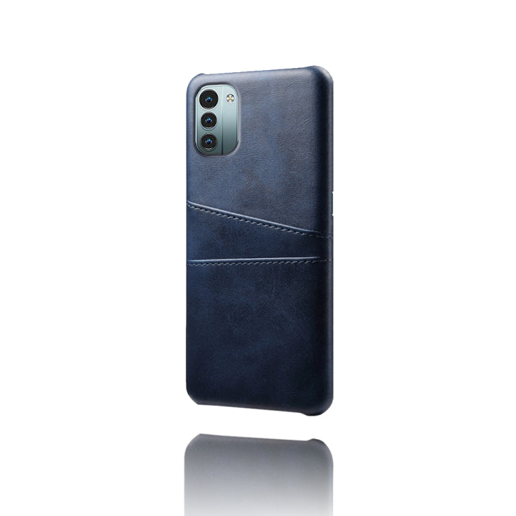 For Nokia G11 Calf Texture Card Slots PC+PU Leather Phone Case