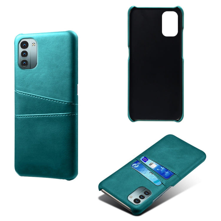 For Nokia G11 Calf Texture Card Slots PC+PU Leather Phone Case