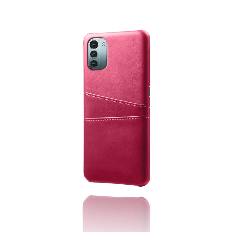 For Nokia G11 Calf Texture Card Slots PC+PU Leather Phone Case