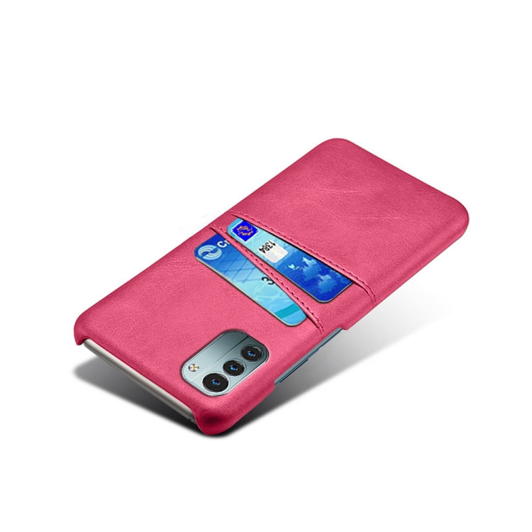 For Nokia G11 Calf Texture Card Slots PC+PU Leather Phone Case