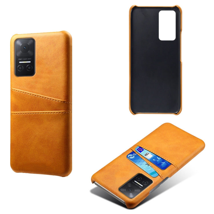 For Honor Play6T Calf Texture Card Slots PC+PU Leather Phone Case