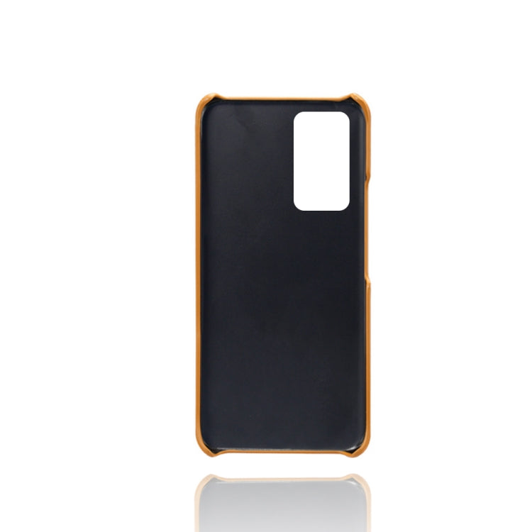 For Honor Play6T Calf Texture Card Slots PC+PU Leather Phone Case