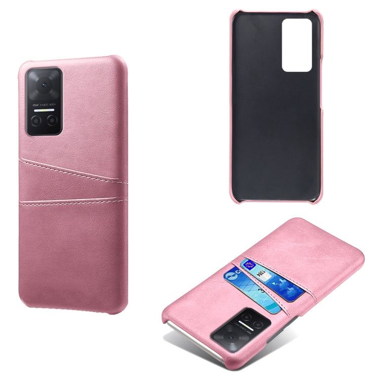 For Honor Play6T Calf Texture Card Slots PC+PU Leather Phone Case