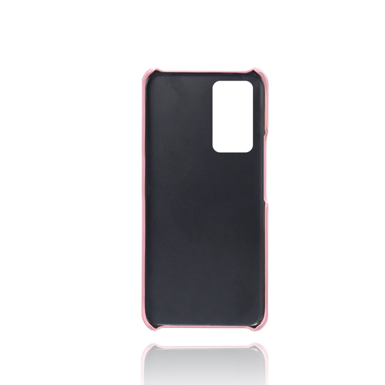 For Honor Play6T Calf Texture Card Slots PC+PU Leather Phone Case
