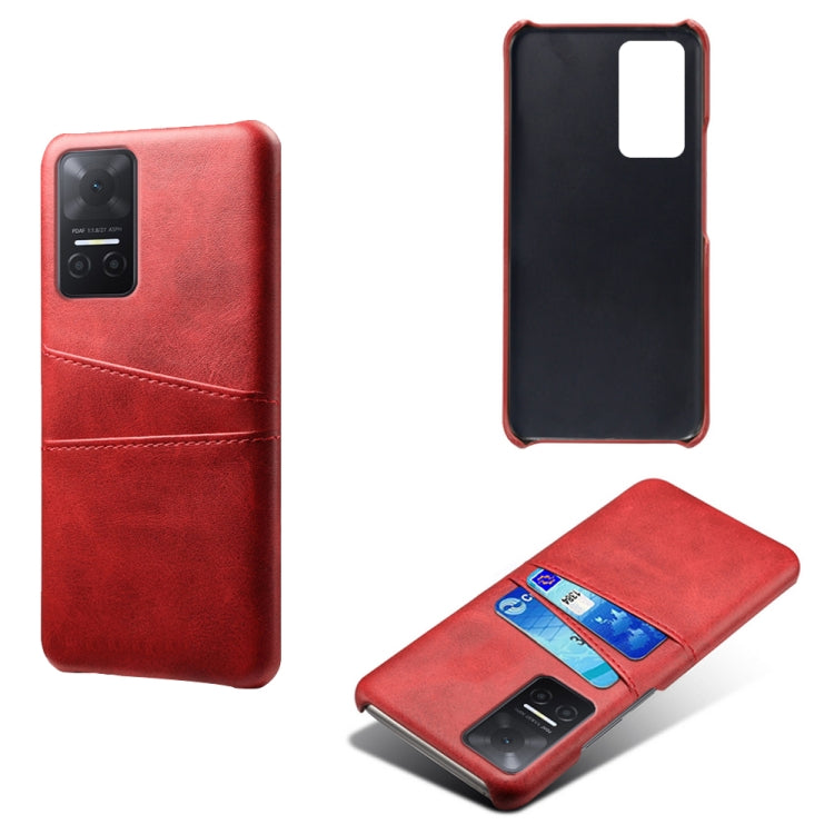 For Honor Play6T Calf Texture Card Slots PC+PU Leather Phone Case