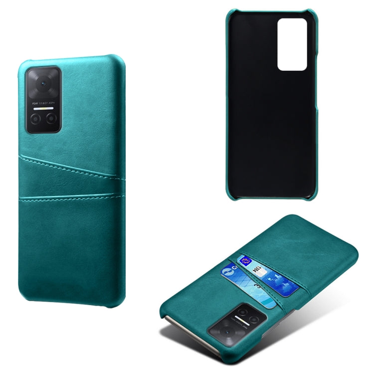 For Honor Play6T Calf Texture Card Slots PC+PU Leather Phone Case