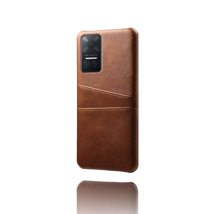 For Honor Play6T Calf Texture Card Slots PC+PU Leather Phone Case