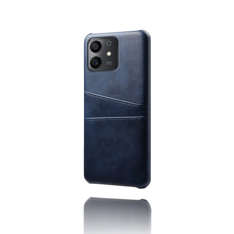 For Honor Play6T Pro Calf Texture Card Slots PC+PU Leather Phone Case