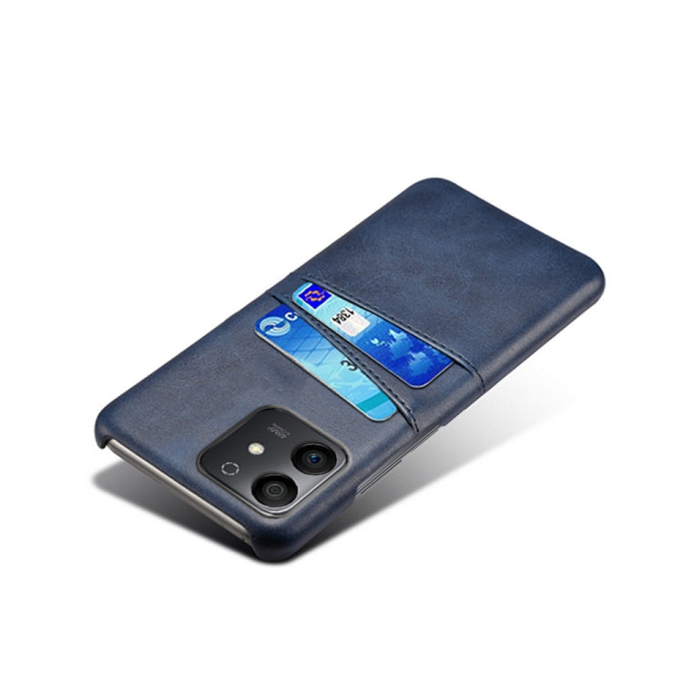 For Honor Play6T Pro Calf Texture Card Slots PC+PU Leather Phone Case
