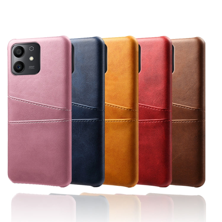 For Honor Play6T Pro Calf Texture Card Slots PC+PU Leather Phone Case