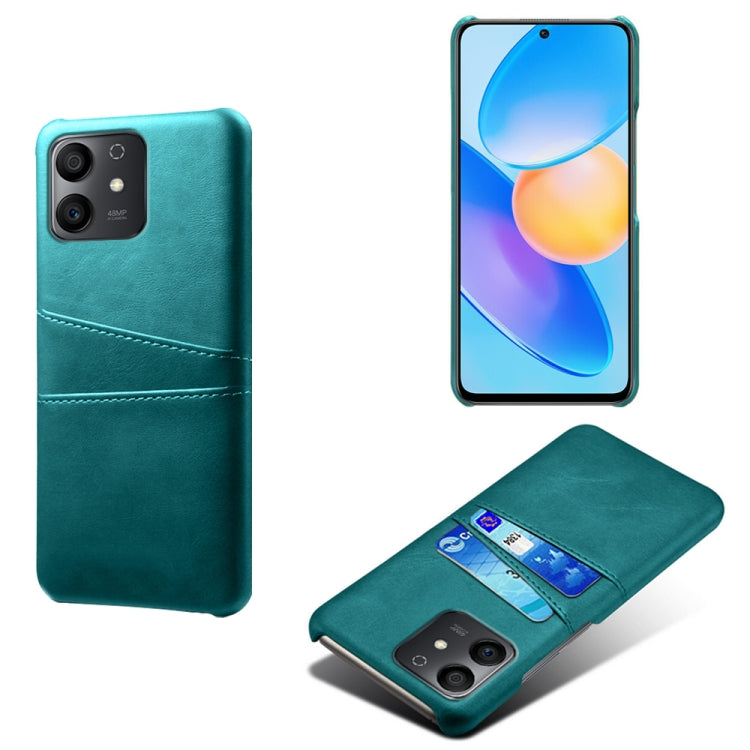 For Honor Play6T Pro Calf Texture Card Slots PC+PU Leather Phone Case