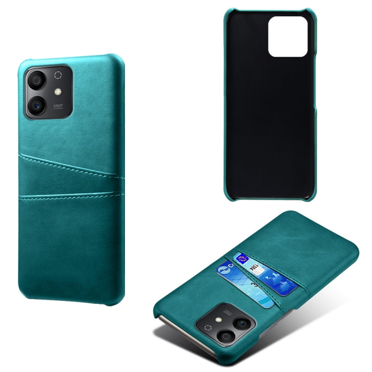 For Honor Play6T Pro Calf Texture Card Slots PC+PU Leather Phone Case
