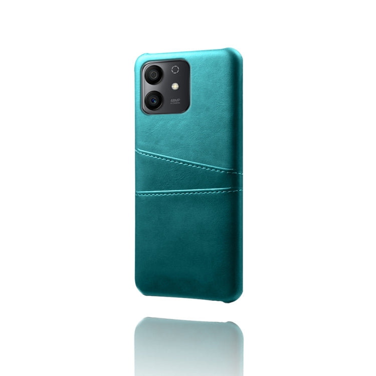 For Honor Play6T Pro Calf Texture Card Slots PC+PU Leather Phone Case