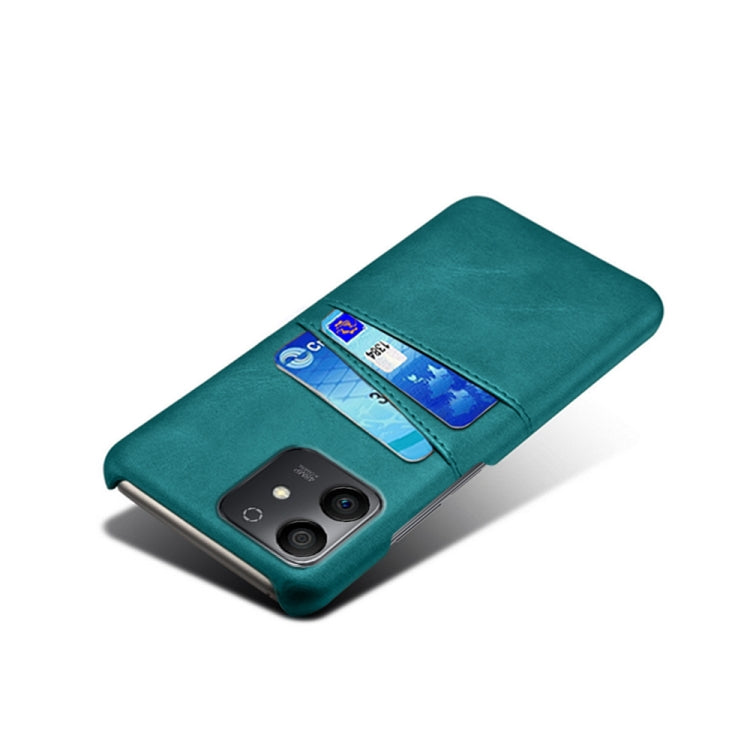 For Honor Play6T Pro Calf Texture Card Slots PC+PU Leather Phone Case