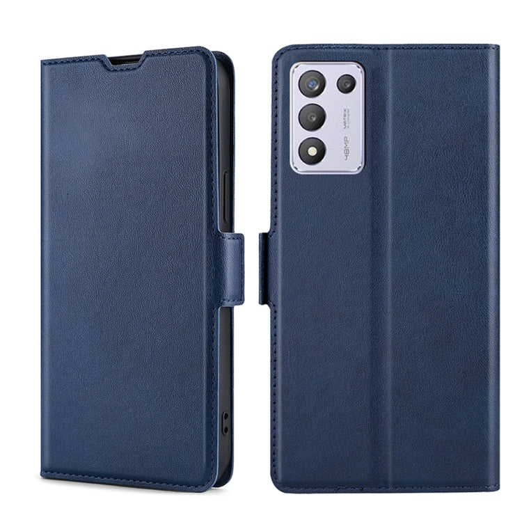 For OPPO K9S/Realme Q3S Ultra-thin Voltage Side Buckle  Horizontal Flip Leather Phone Case