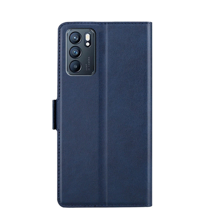 For OPPO Reno6 Ultra-thin Voltage Side Buckle  Horizontal Flip Leather Phone Case