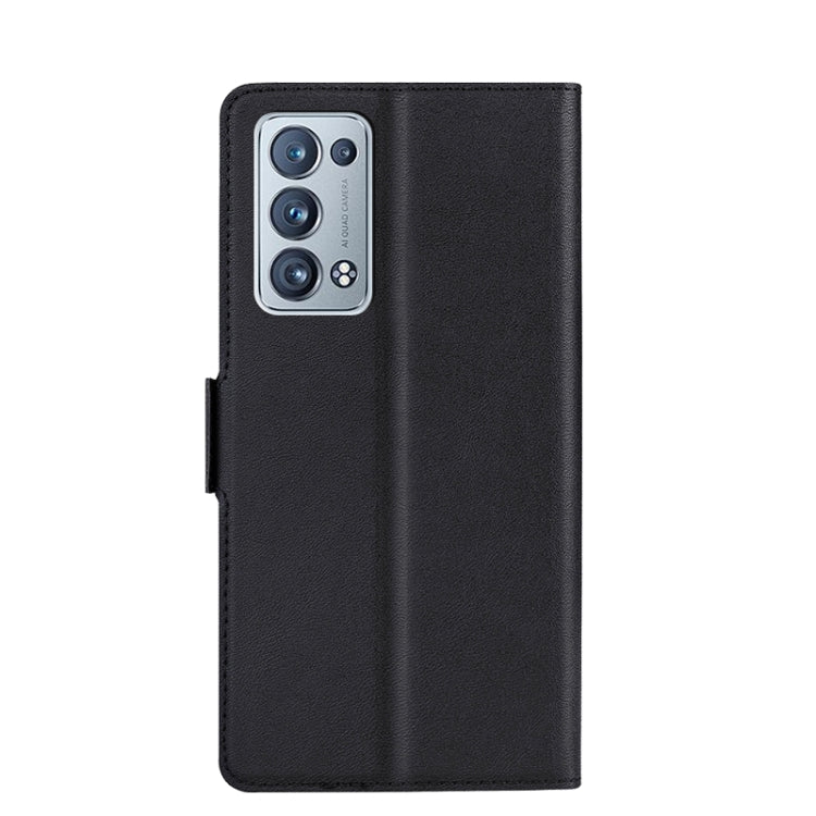For OPPO Reno6 Pro+ 5G Ultra-thin Voltage Side Buckle  Horizontal Flip Leather Phone Case