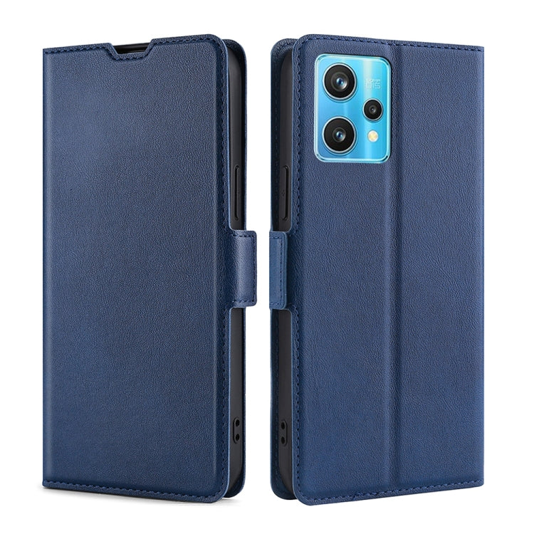 For OPPO Realme 9 Pro+ Ultra-thin Voltage Side Buckle  Horizontal Flip Leather Phone Case